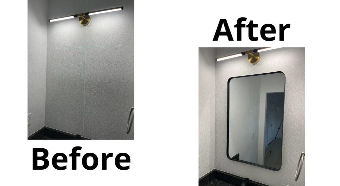 Mirror installation